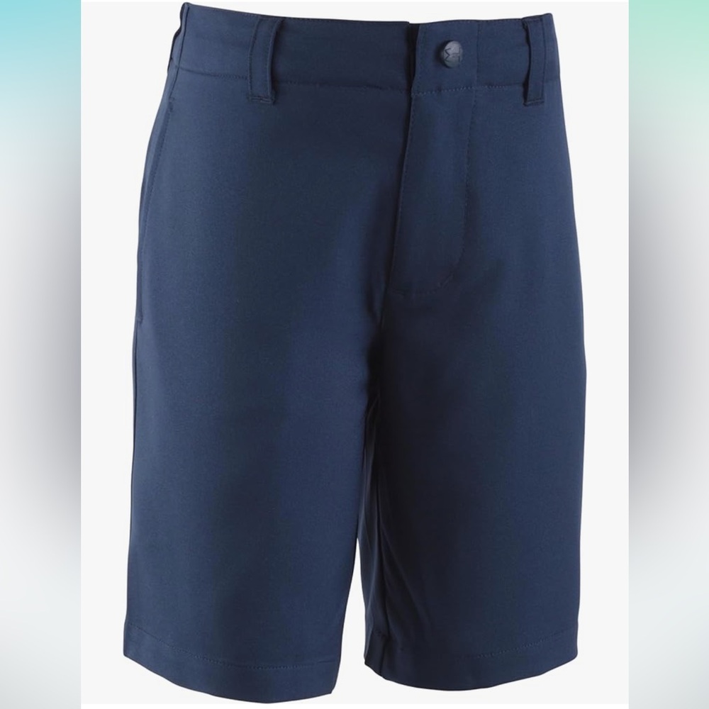 Under Armour Boys' Golf Medal Play Short, Navy 6
